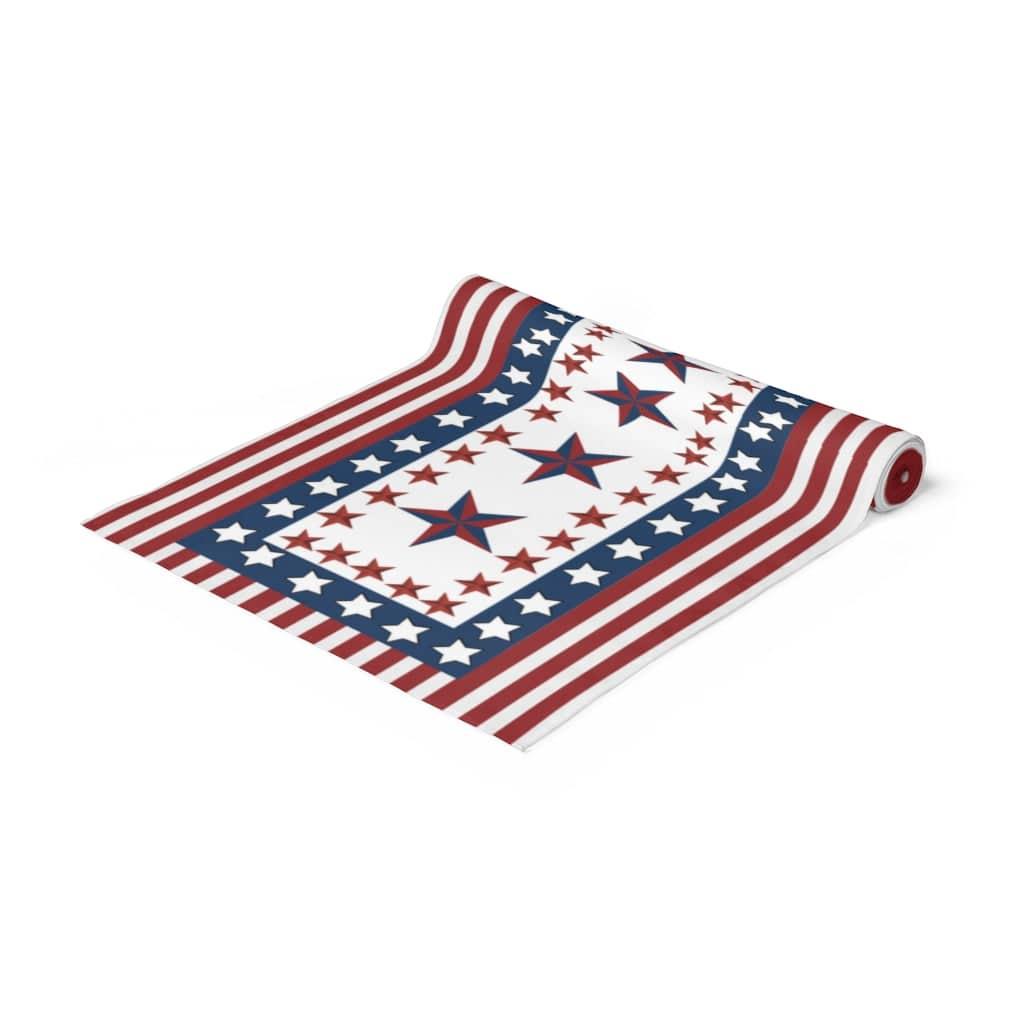 usa 4th of july party table runner for independence day 