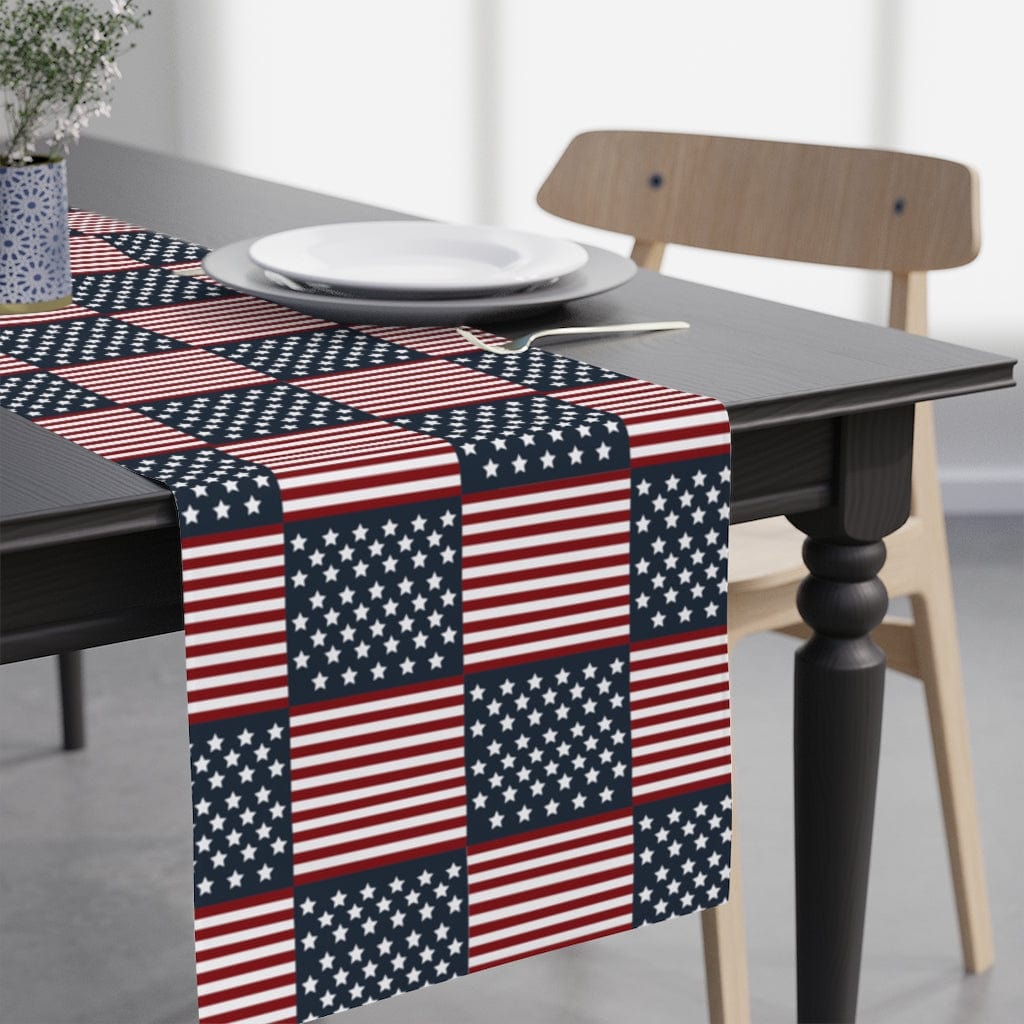 patriotic table runner for independence day