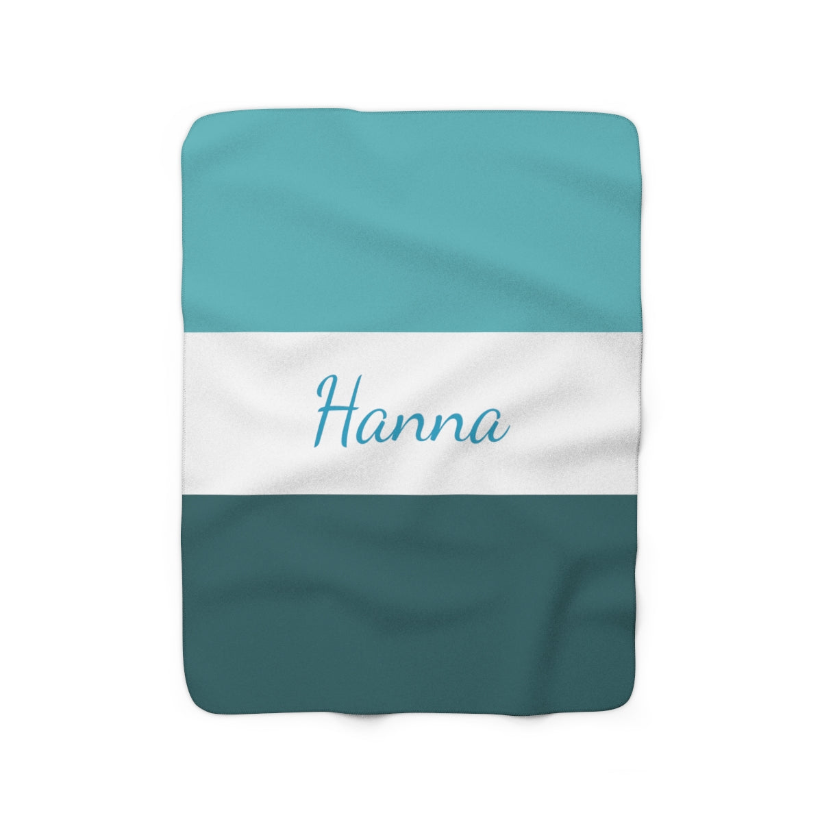 Personalized Name Sherpa Blanket