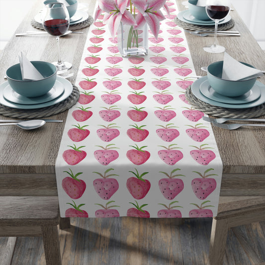 Strawberry Table Runner / Strawberry Decor – Farmhouse for the Soul