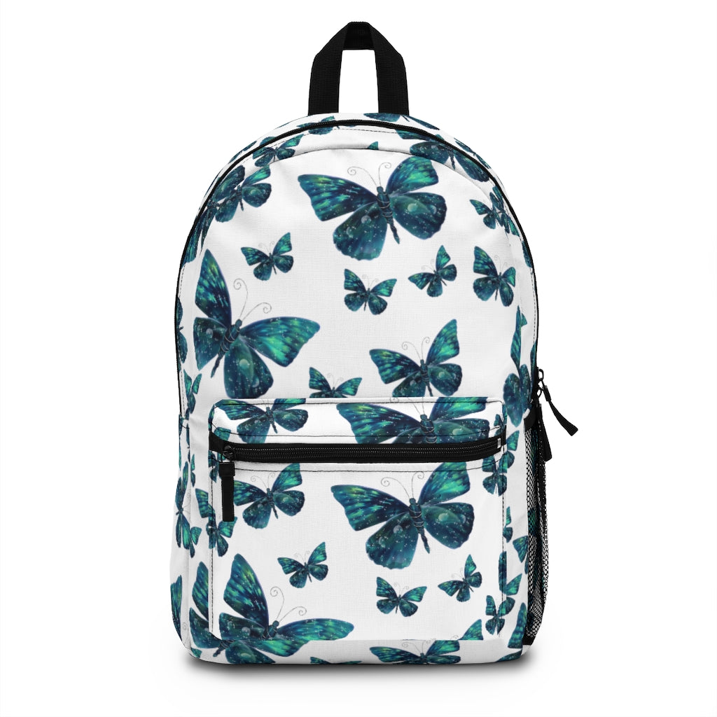 blue butterfly girls bookbag for back to school
