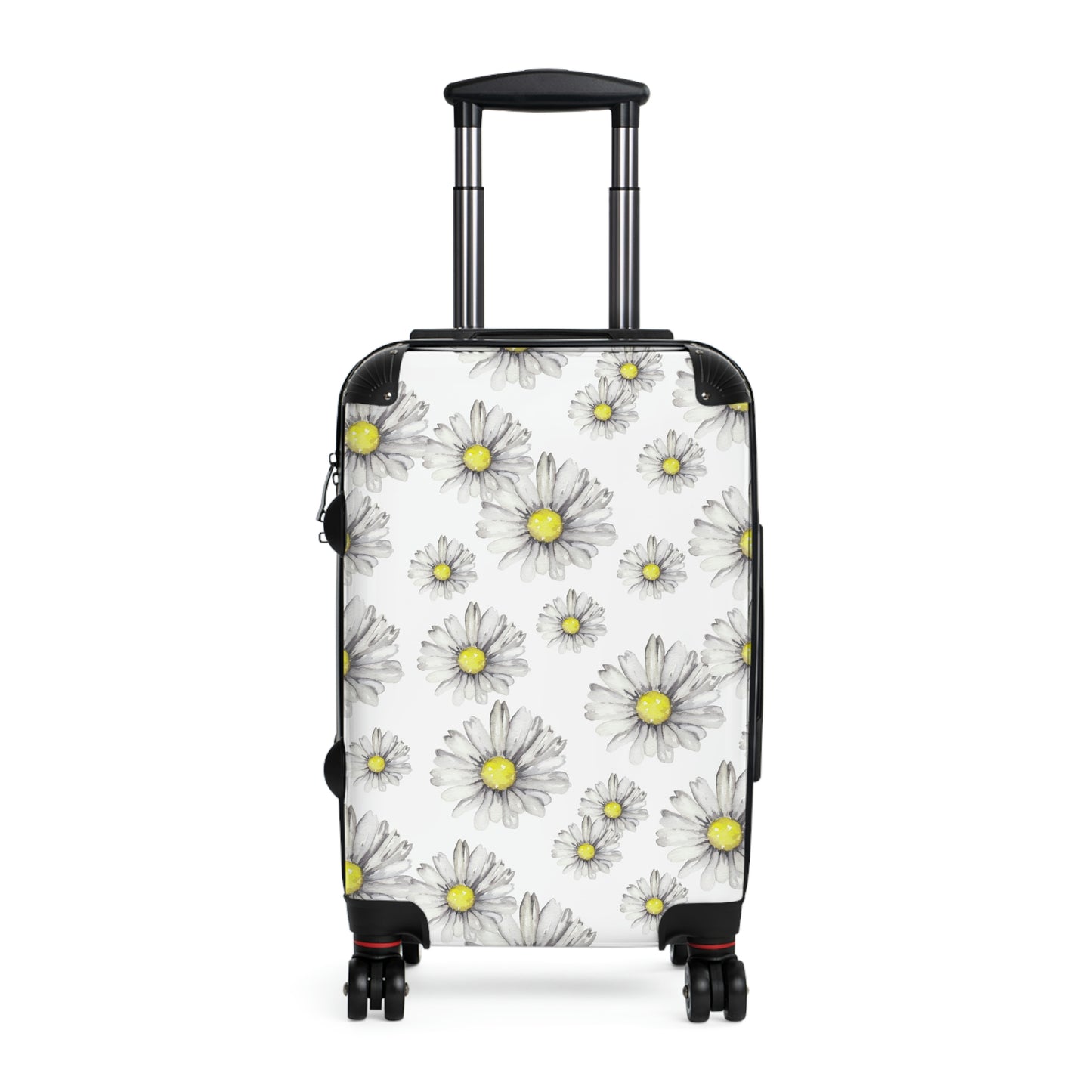 Women's Daisy Suitcase / Personalized Wheeled Luggage