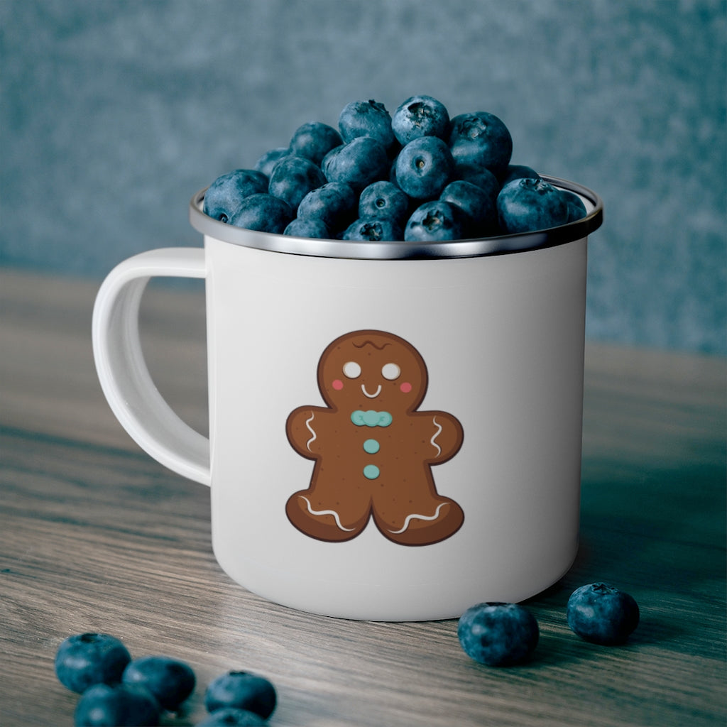 Christmas Coffee Mug / Gingerbread Camping Mug