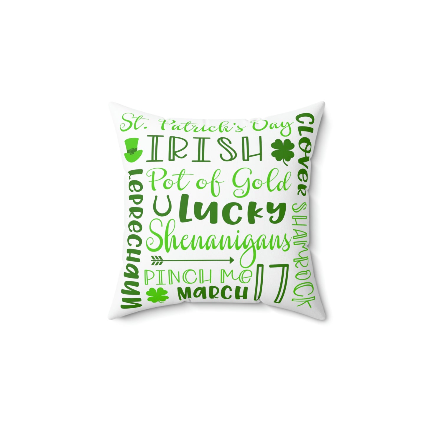 St Patricks day pillow
