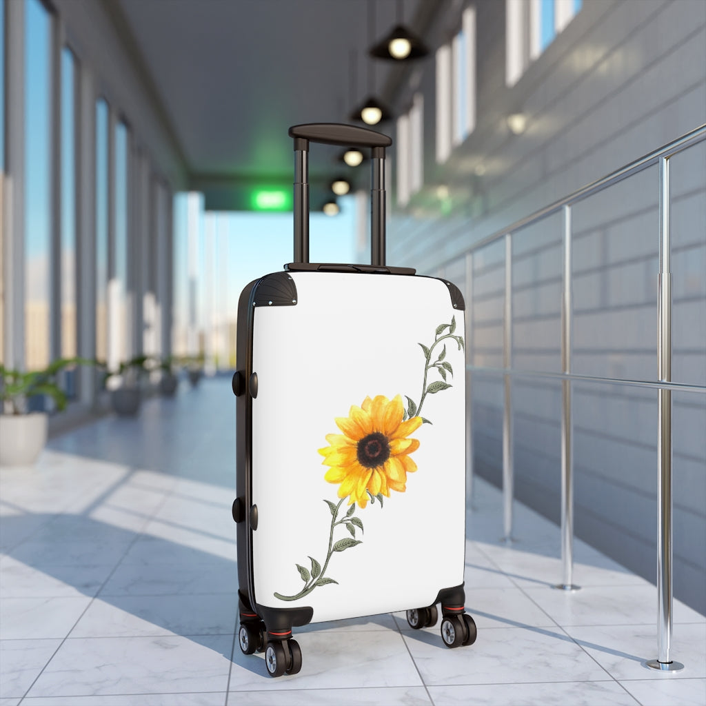 Sunflower Suitcase / Women's Wheeled Luggage