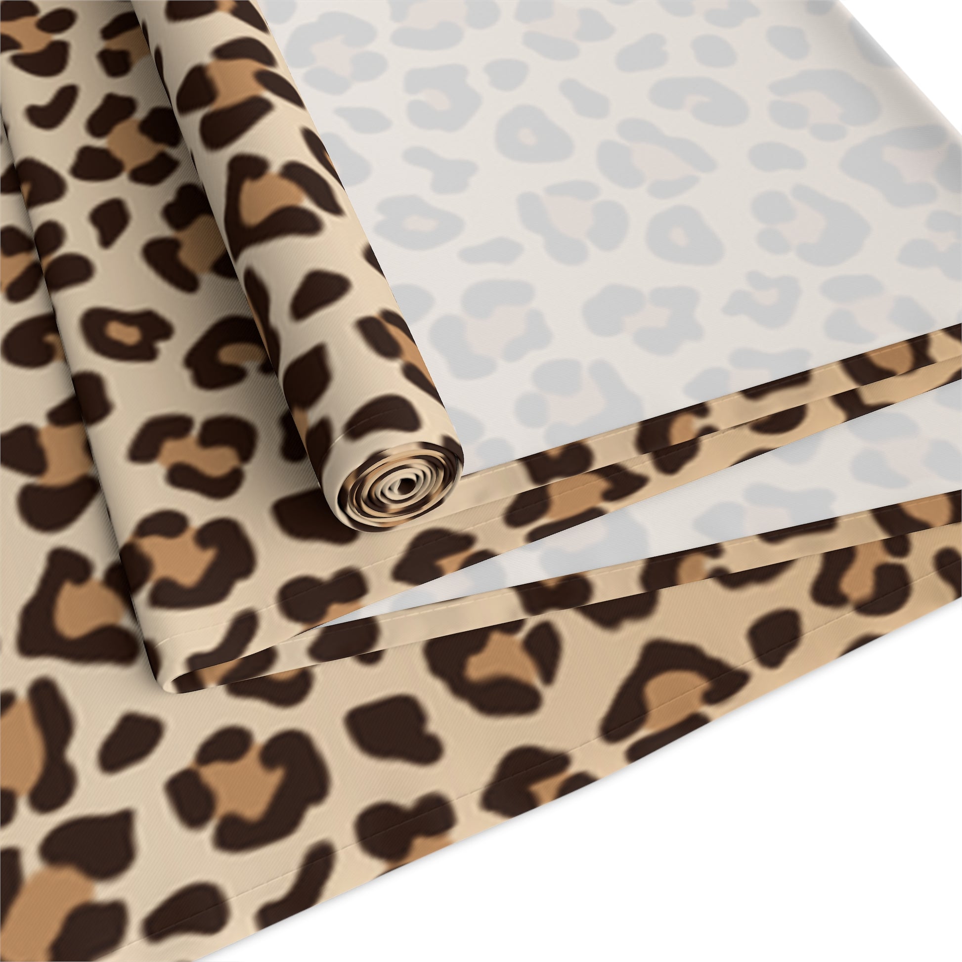 Leopard Print Table Runner / Leopard Print Decor – Farmhouse for