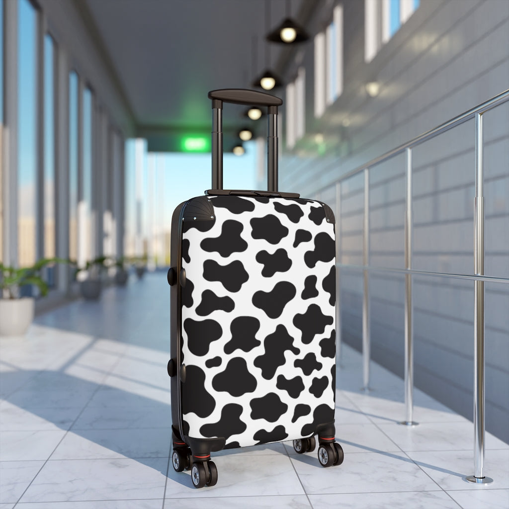 Cow Print Suitcase / Luggage
