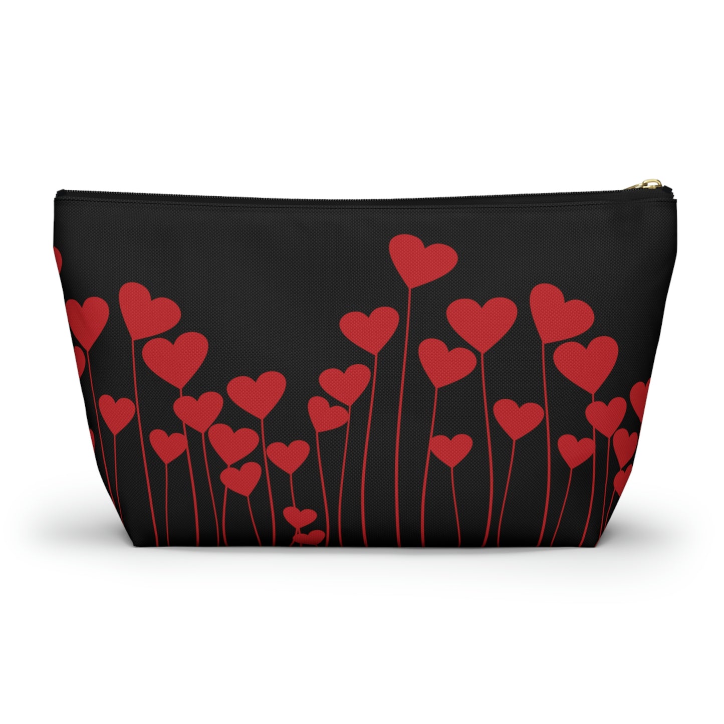 Heart Makeup Bag / Personalized Cosmetic Pouch