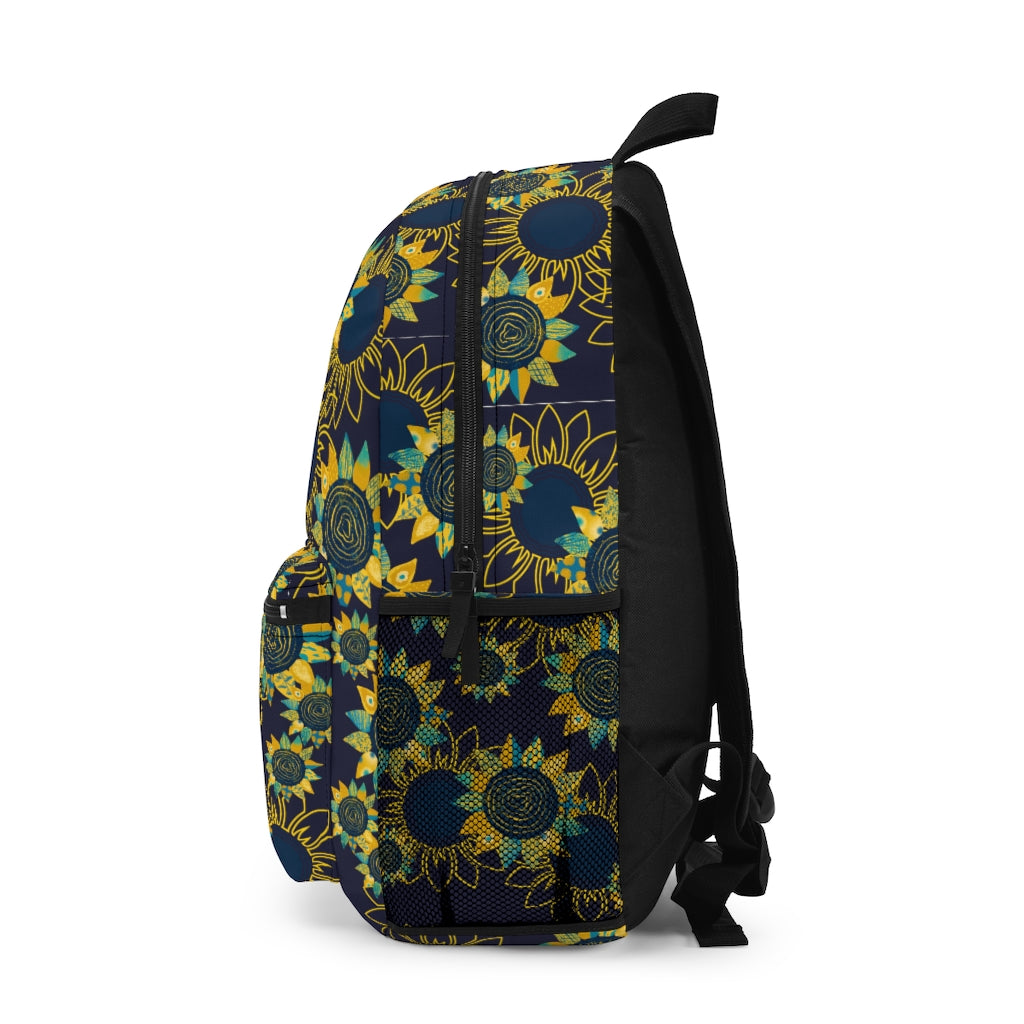 Sunflower Backpack / Girls Bookbag