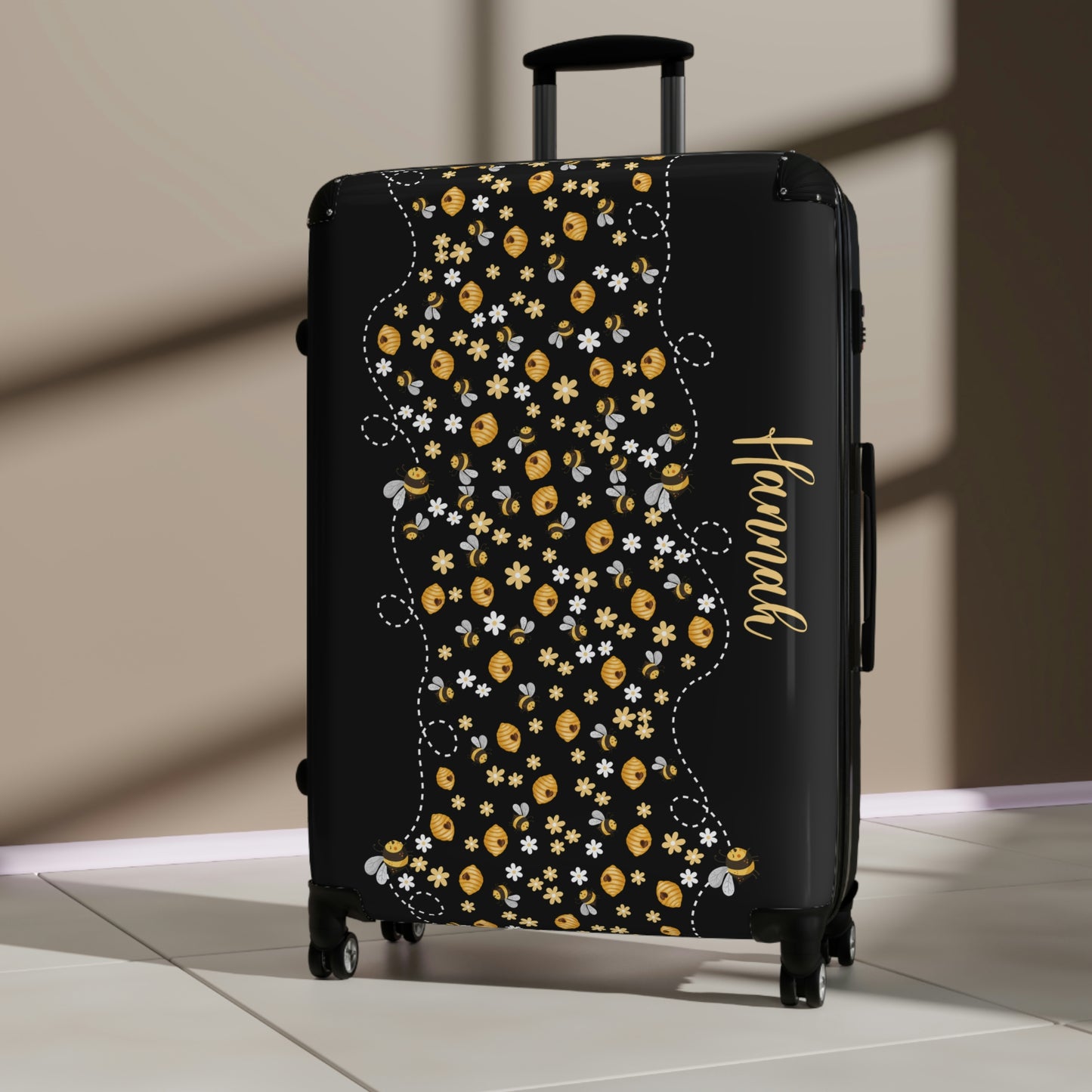 Honey Bee Suitcase / Women's Wheeled Luggage