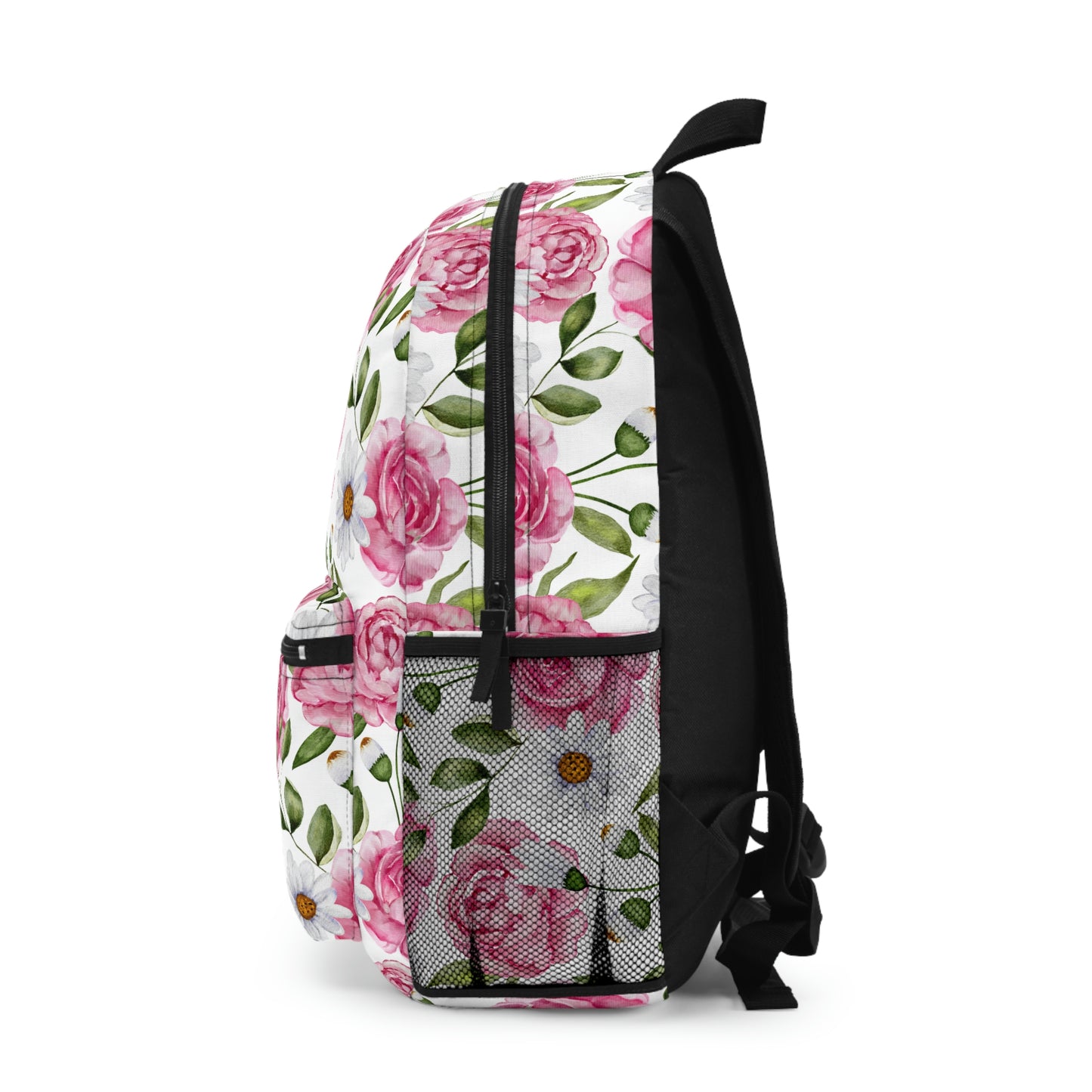Pink Rose Backpack / Daisy Bag / Rose Bookbag / Pink Rose Bag