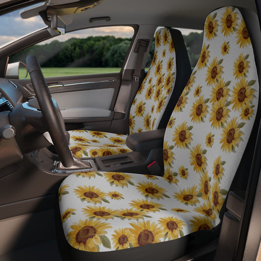 Sunflower Car Seat Covers / Sunflower Vehicle Decor