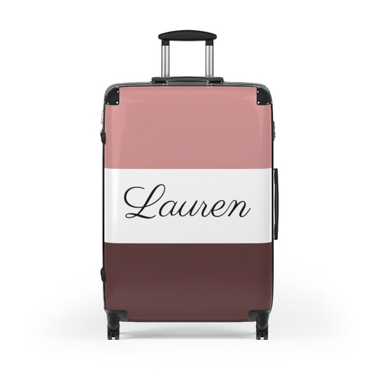 Personalized Luggagge / Women's Suitcase / Wheeled Suitcase