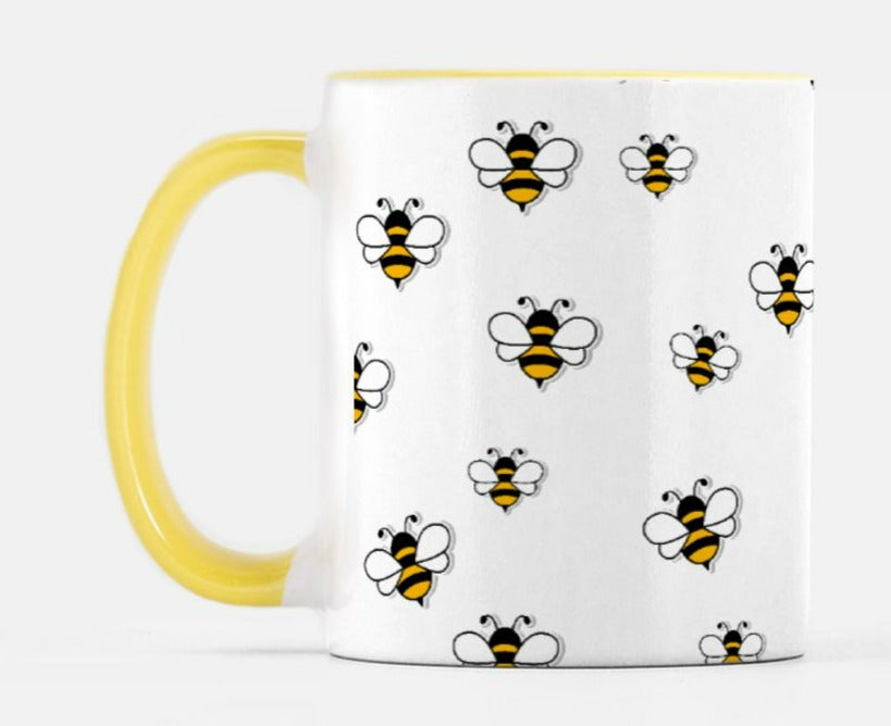 Honey Bee Mug / Personalized Coffee Mug / 11oz