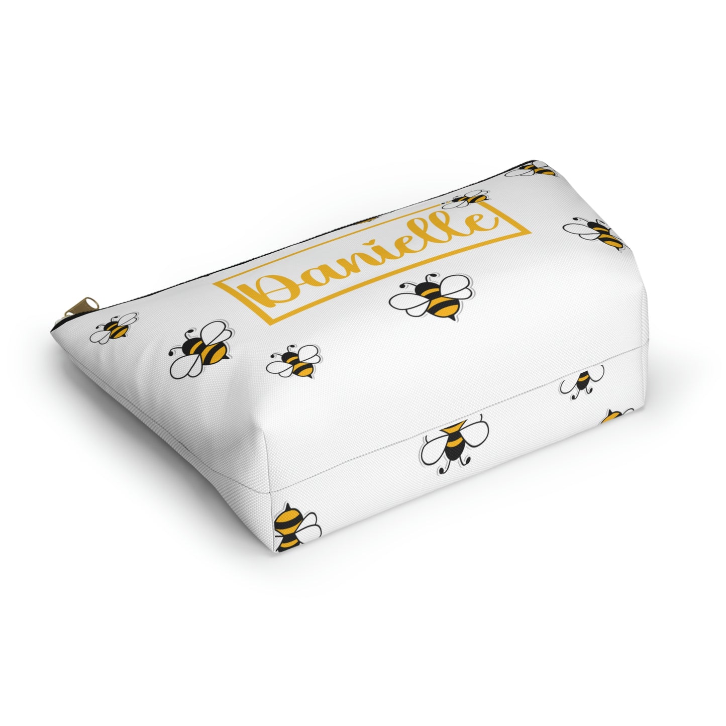 Honey Bee Makeup Bag / Bee Cosmetic Bag