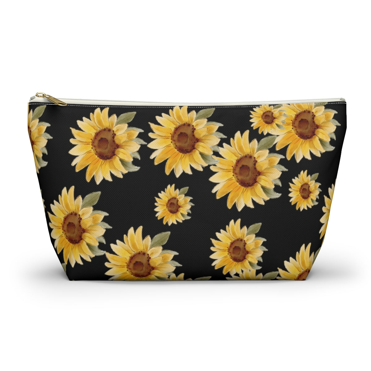 sunflower cosmetic bag
