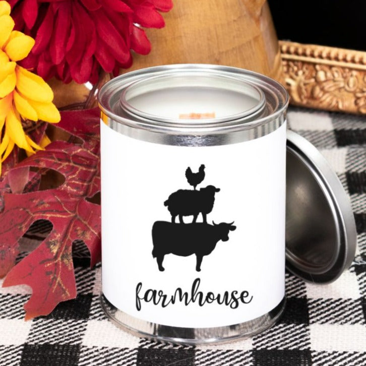 Farmhouse Candle / Farmhouse Decor