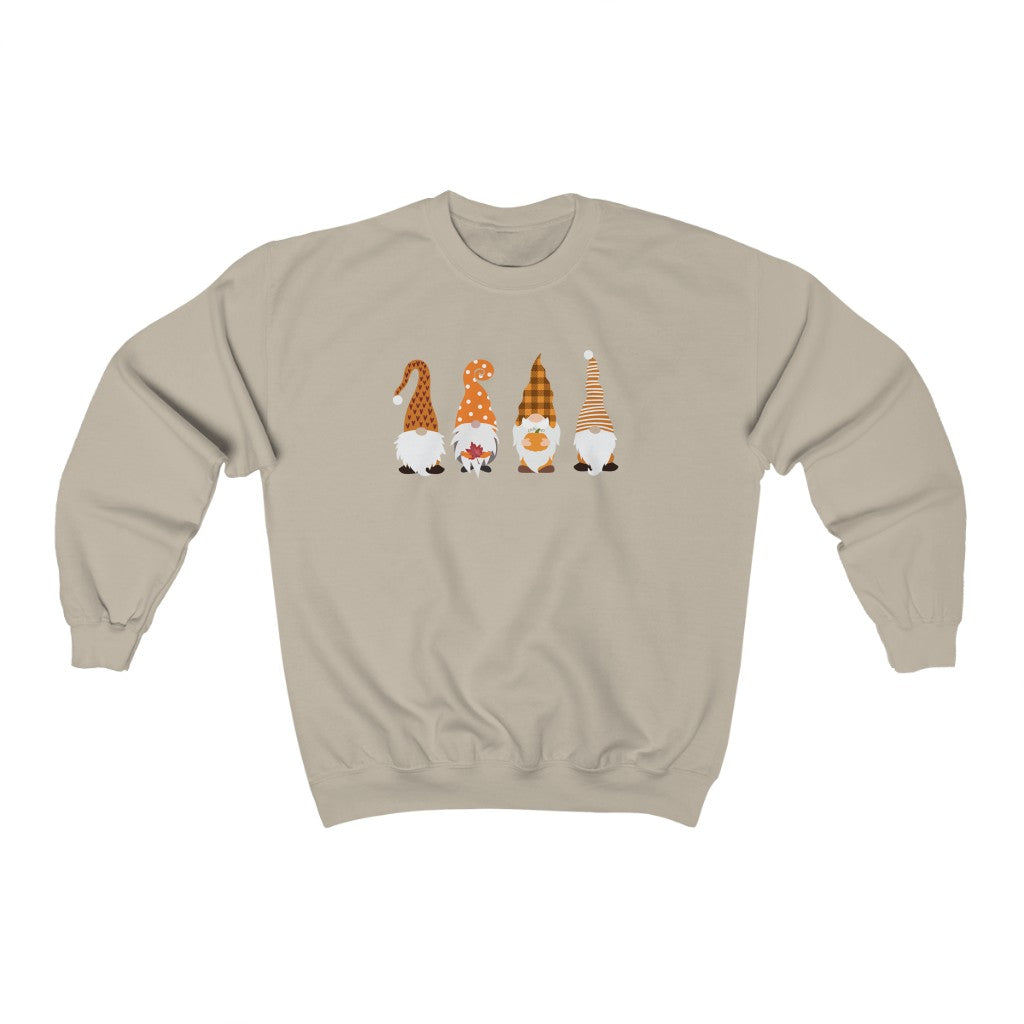 Pumpkin Gnome Sweatshirt / Fall Sweater / Gnome Sweatshirt