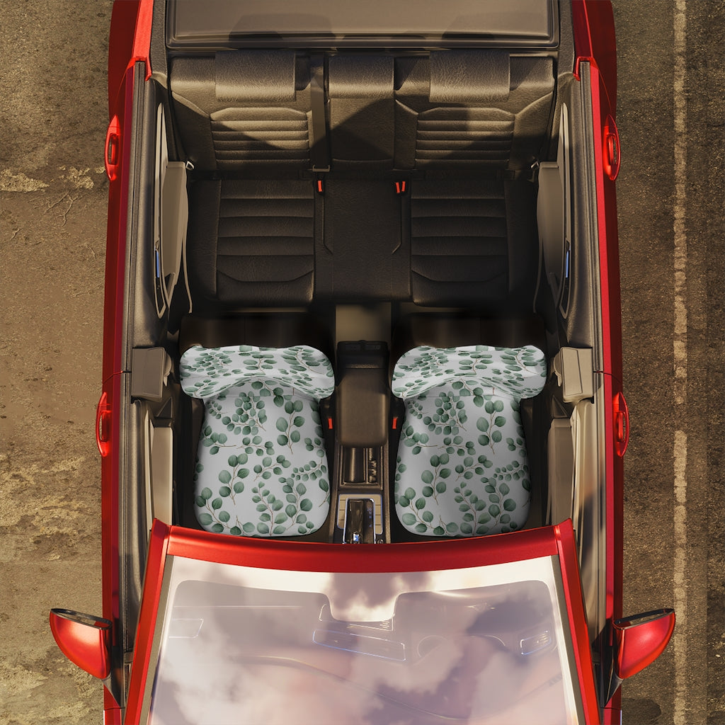 Eucalyptus Car Seat Covers / Green Car Accessories