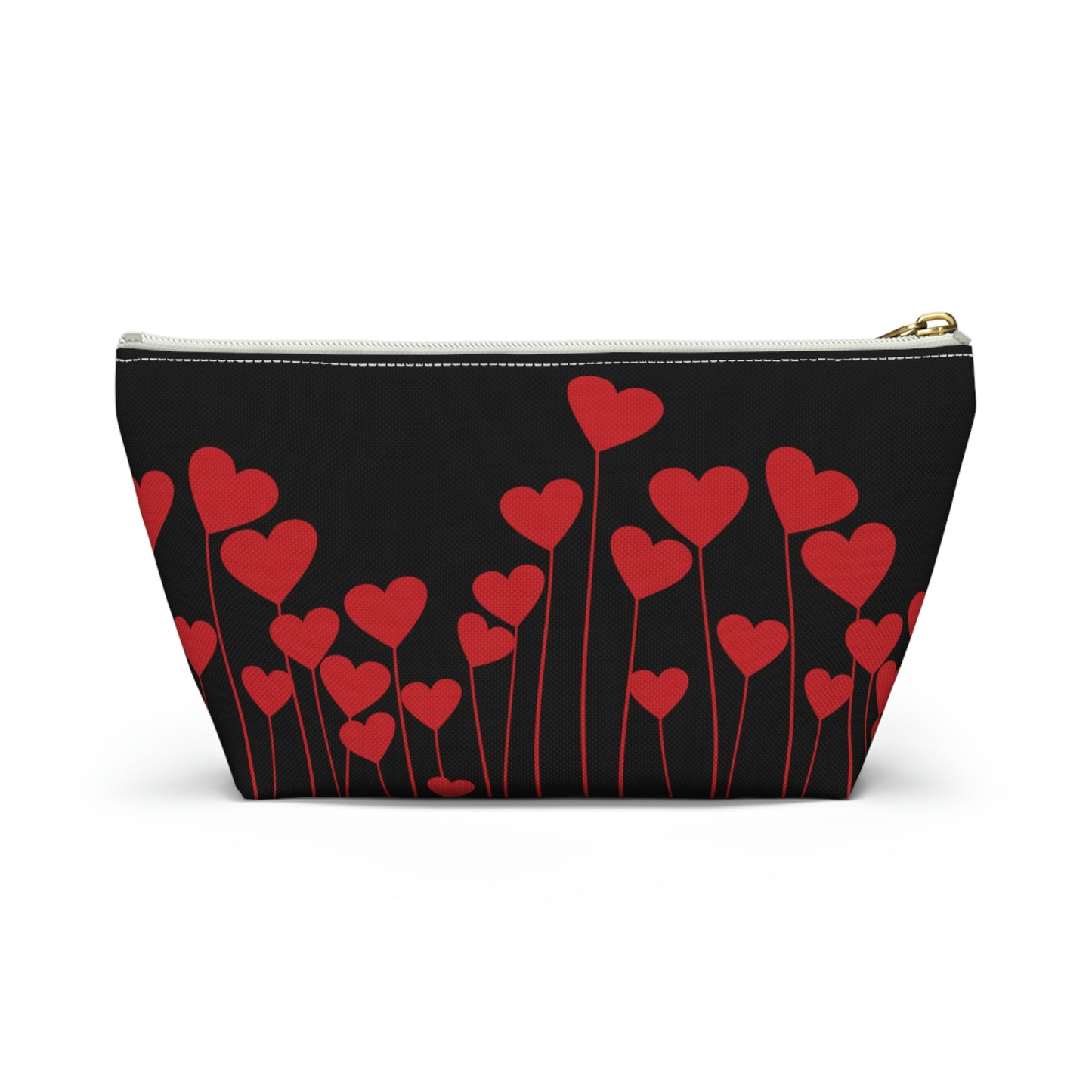Heart Makeup Bag / Personalized Cosmetic Pouch
