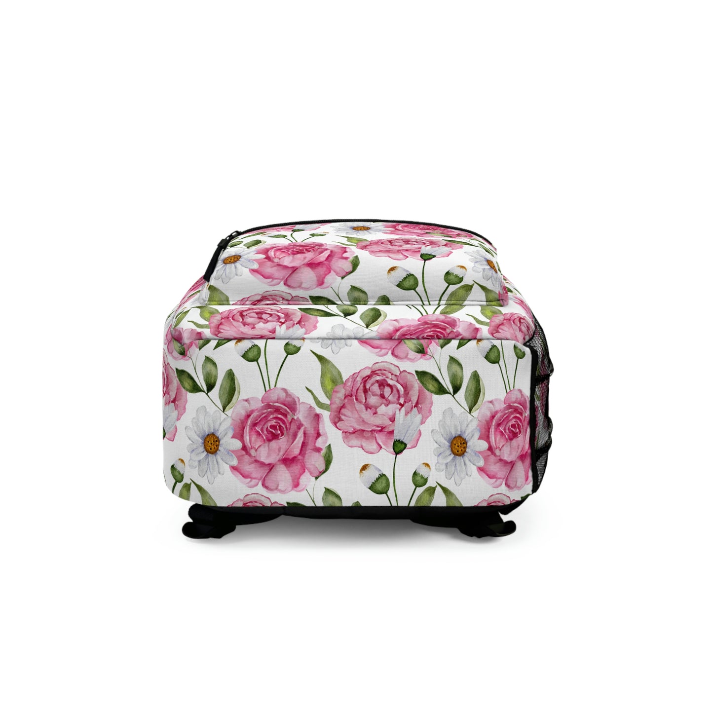 Pink Rose Backpack / Daisy Bag / Rose Bookbag / Pink Rose Bag
