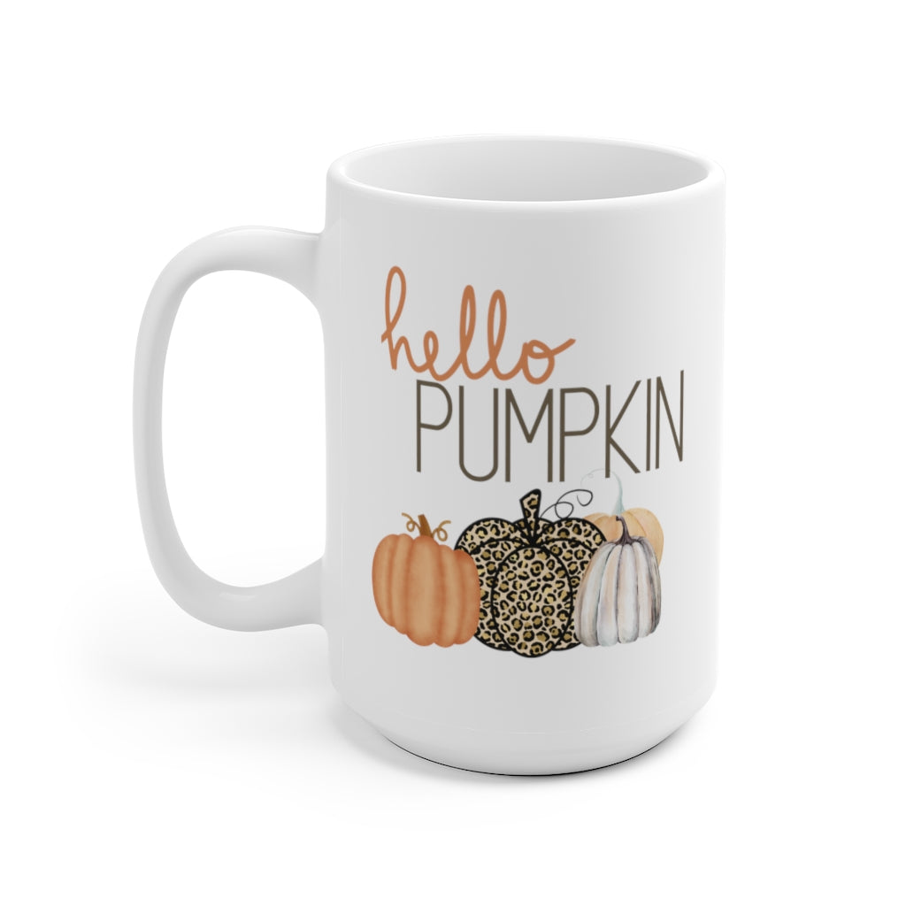 fall pumpkin mug