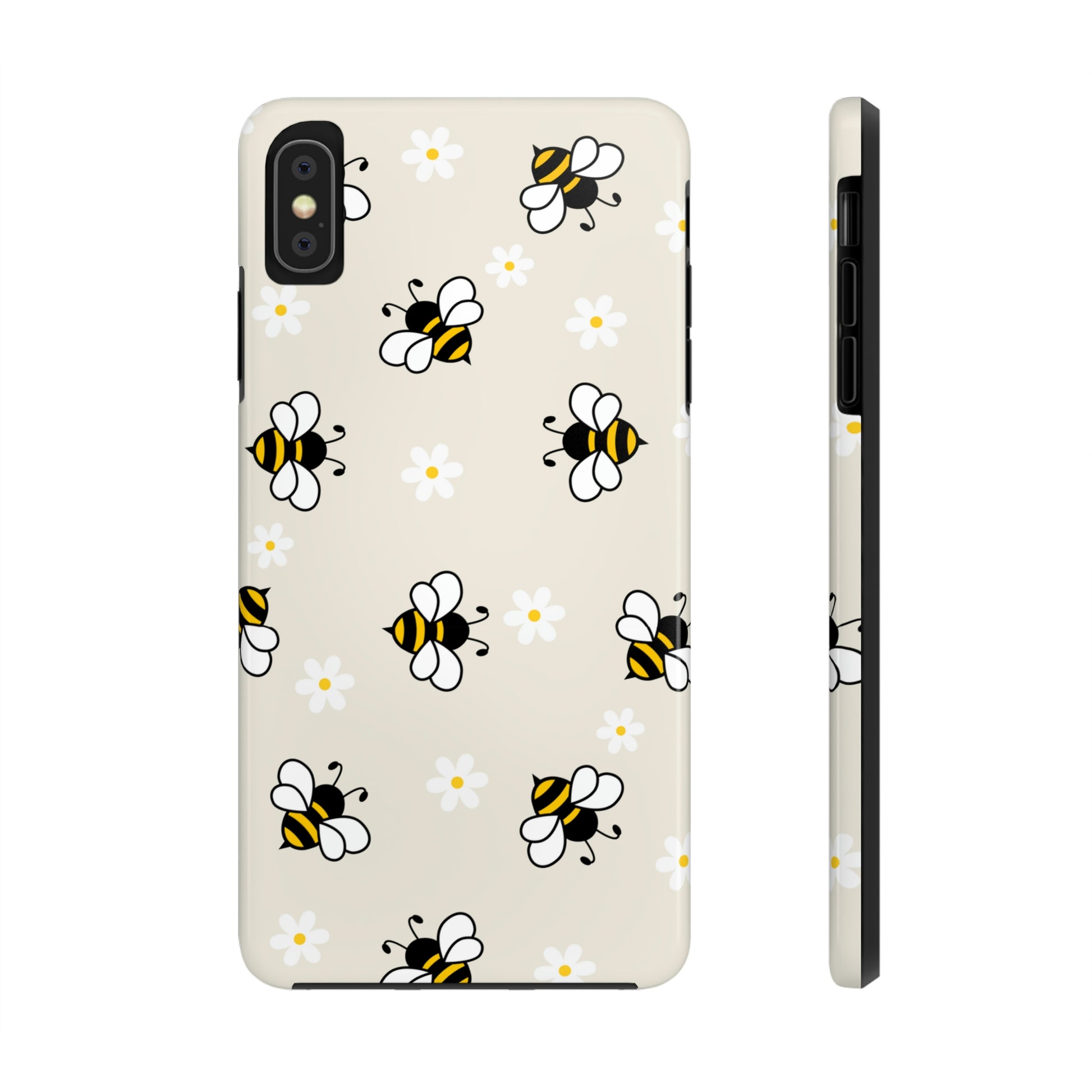 summer honey bee and daisy iphone case