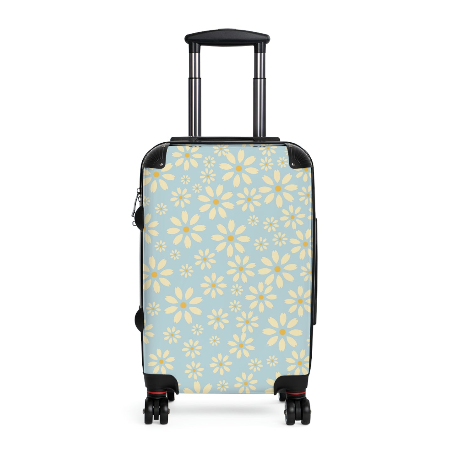 Daisy Suitcase / Blue Luggage / Custom Suitcase