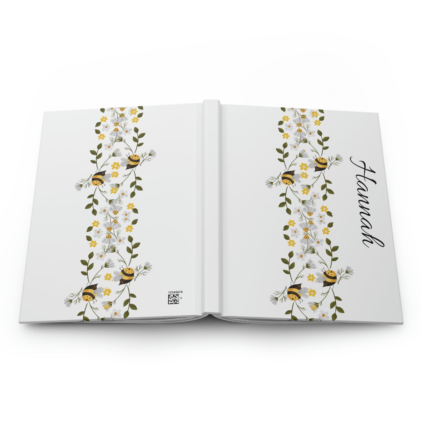 Personalized Honey Bee Journal / Bee Notebook