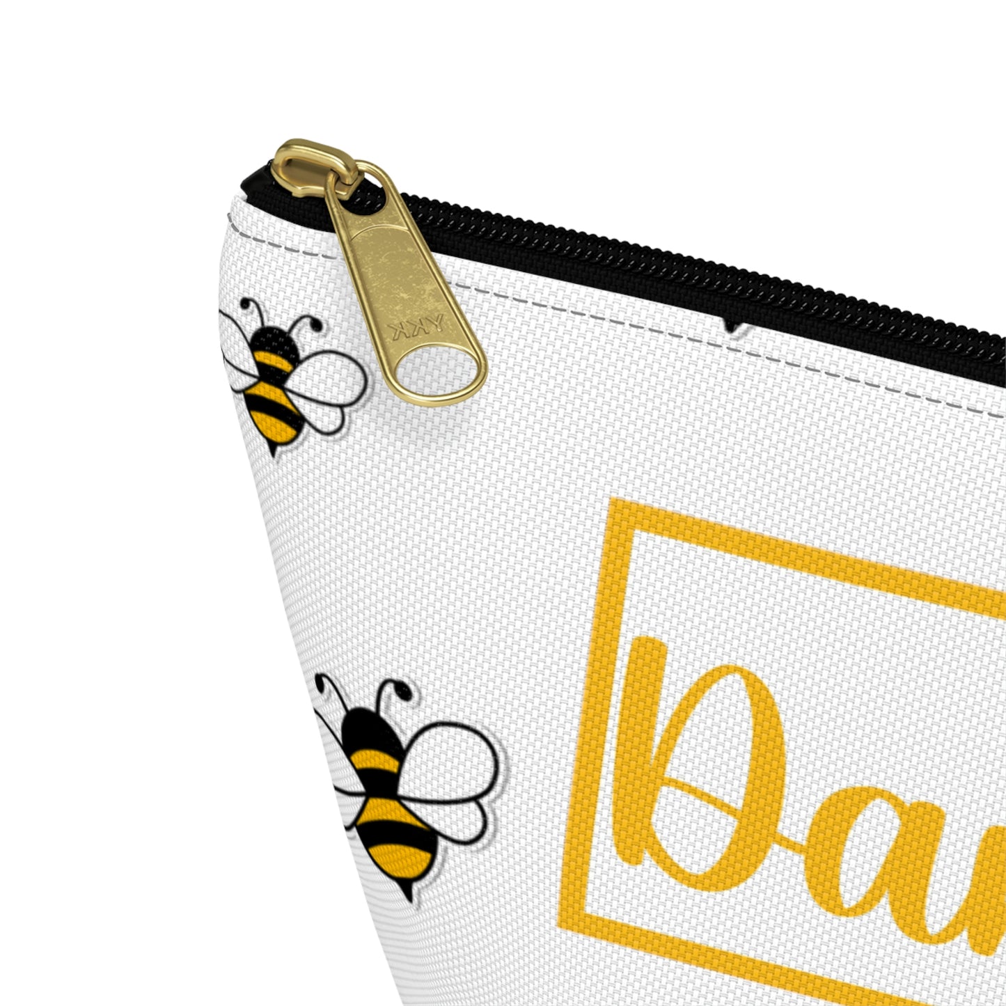 Honey Bee Makeup Bag / Bee Cosmetic Bag