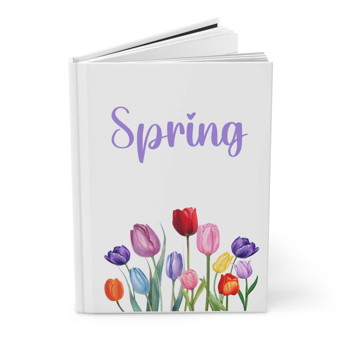 Spring Tulip Hard Covered Journal