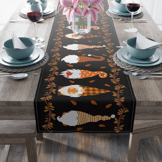 fall gnome table runner