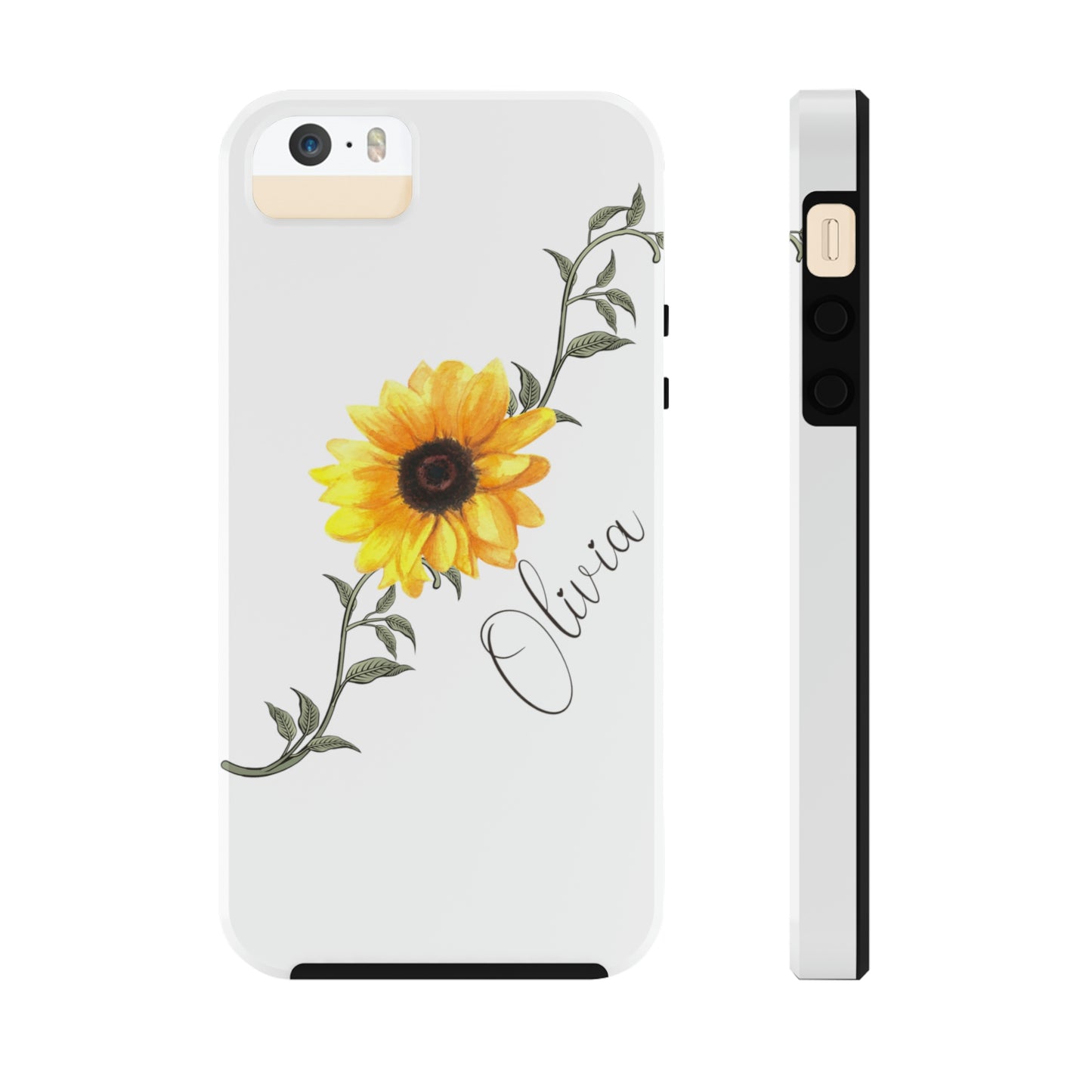 Sunflower Phone Case, Iphone 11 12 13 14 Pro Case, Phone Case For Samsung, Summer Case, Yellow Flower Phone Case, Minimalist Case