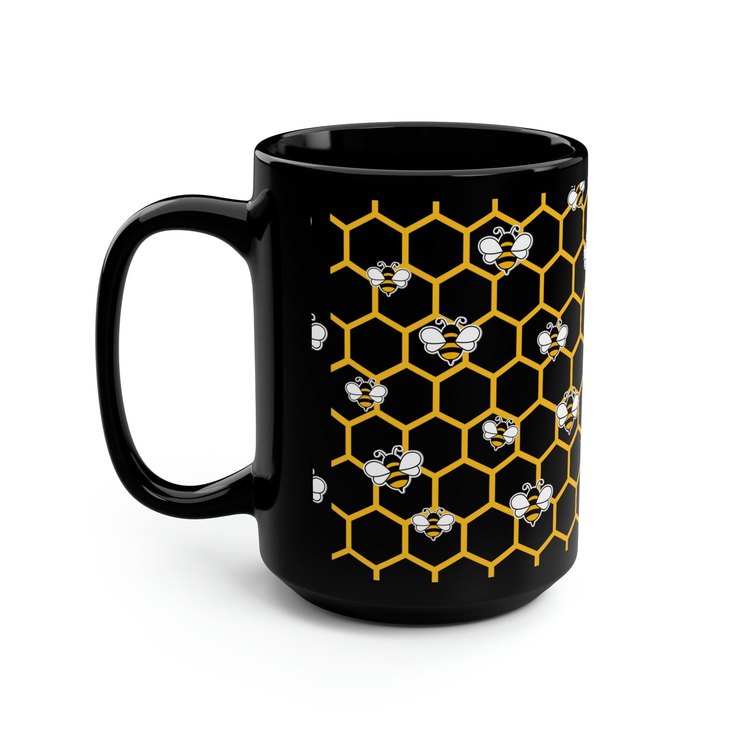 Honey Bee Coffee Mug / Personalized Mug 15 oz