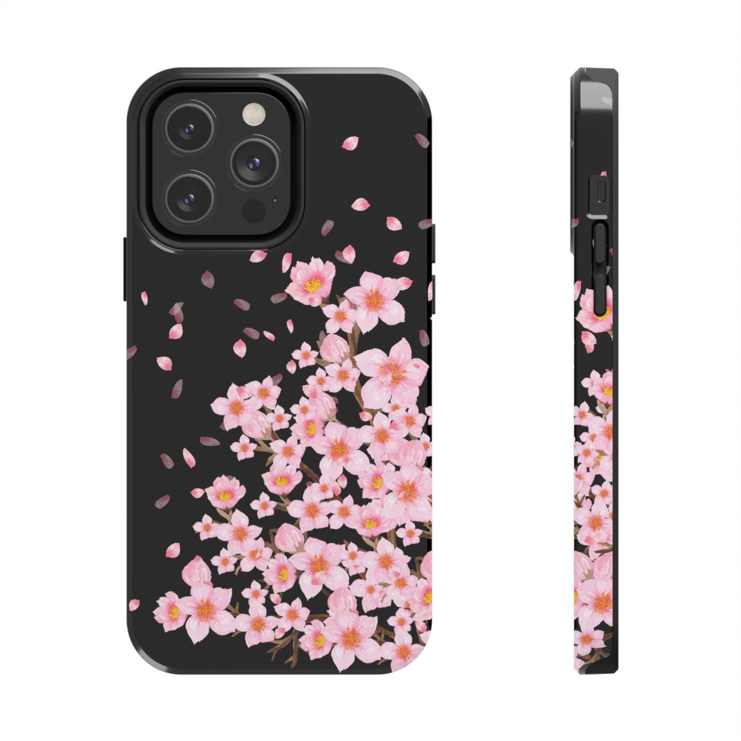 cherry blossom print iphone case for spring or summer fashion or mothers day gift