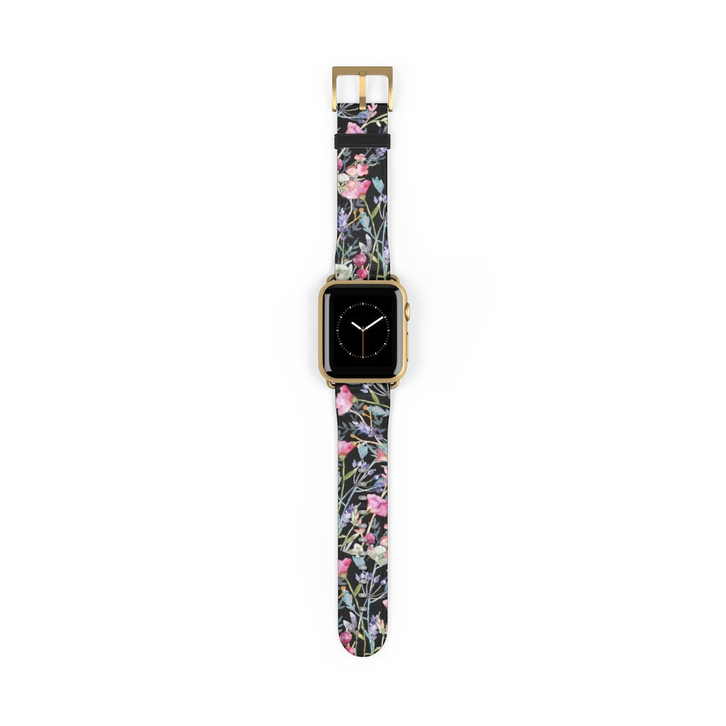 Floral apple watch strap hot sale