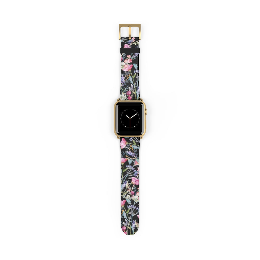 Flower Apple Watch Band / Floral Watch Strap/ 38MM 40MM 42MM 44mm
