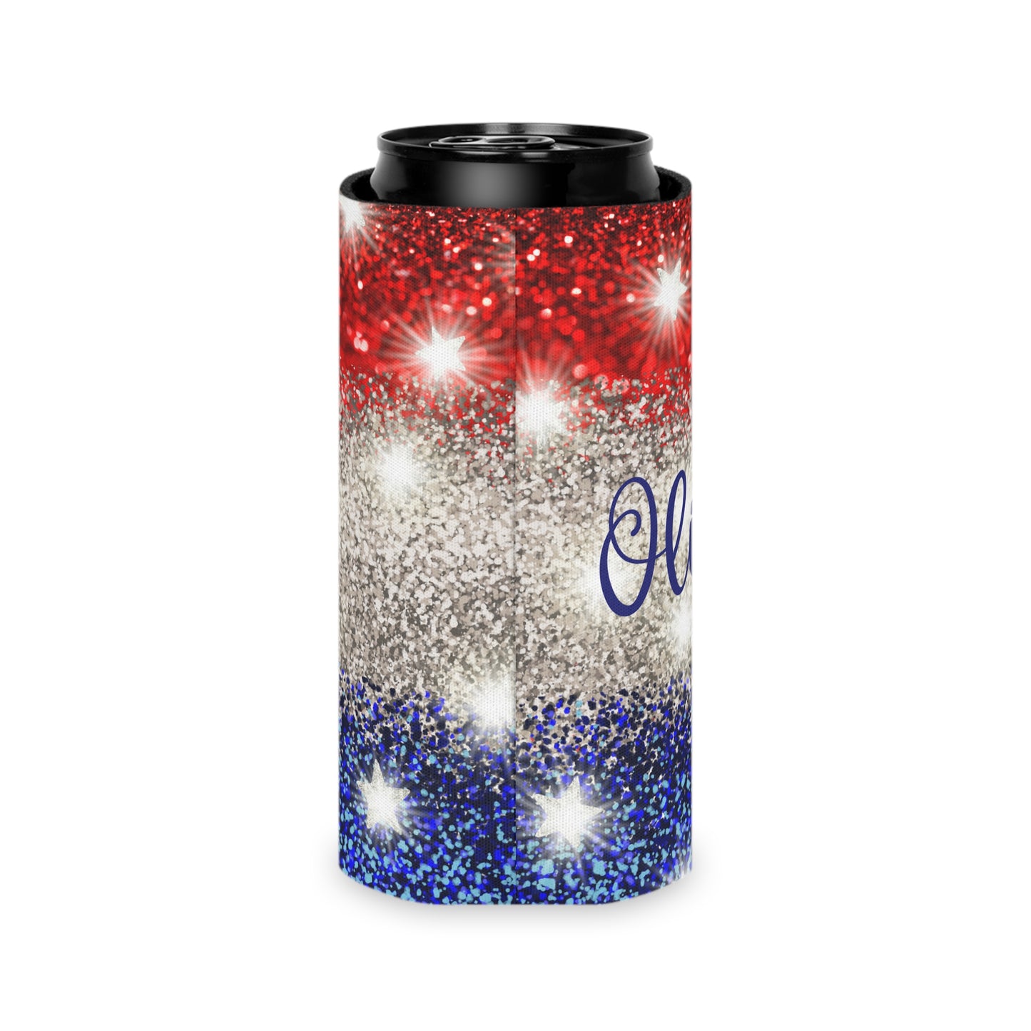 4th of July Can Koozie / USA Patriotic Can Cooler