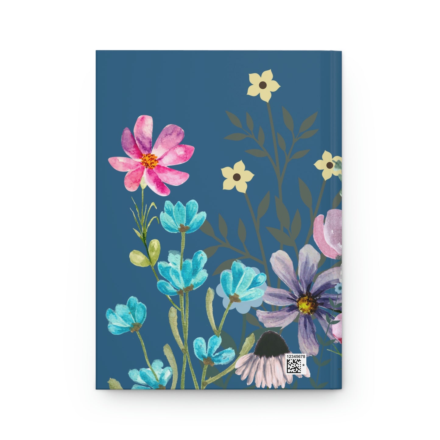Women's Personalized Journal / Wildflower Hard Cover Journal