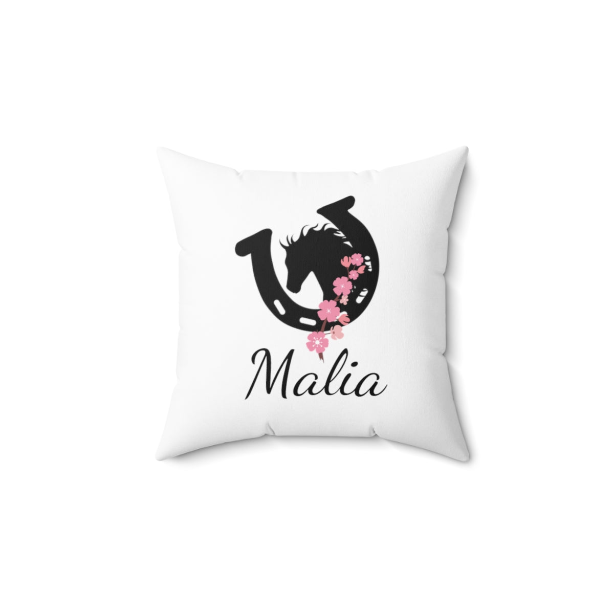 Girl's Horse Pillow / Personalized Pillow