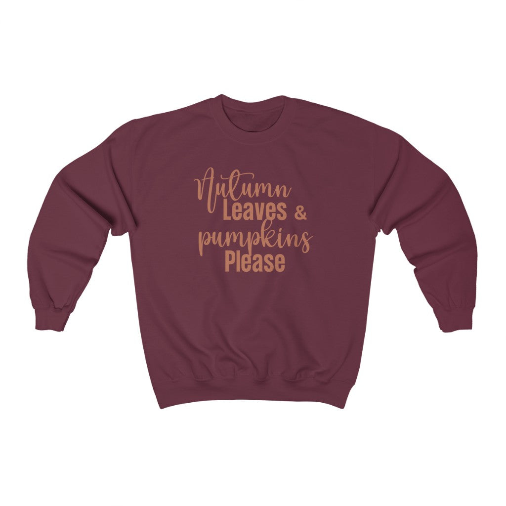 Fall Sweatshirt / Autumn Women's Sweater