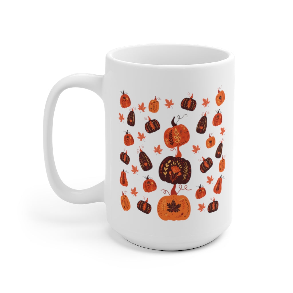 Pumpkin Mug / Halloween Coffee Mug