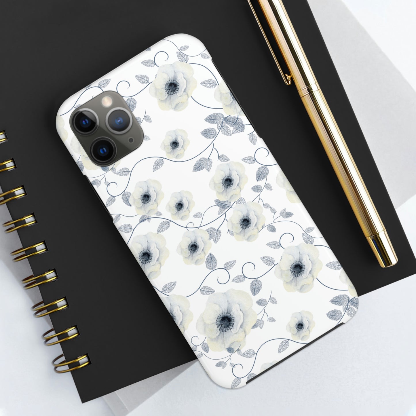 Women's White Flower Iphone Case