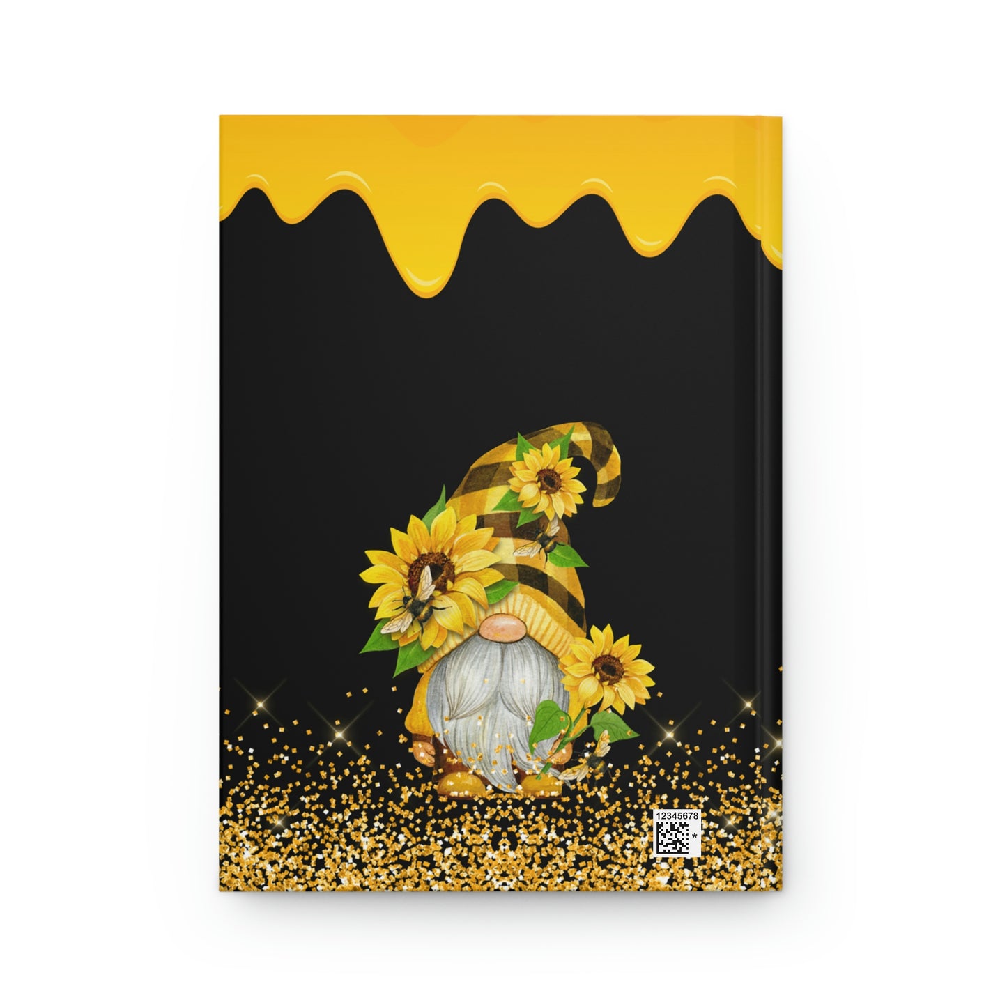 Personalized Bee And Sunflower Gnome Journal