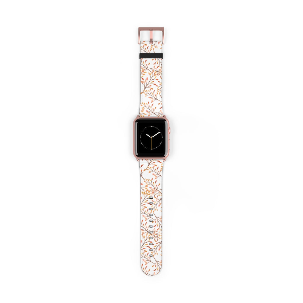 Fall Leaves Apple Watch Band / 39MM 40MM 42 Mm 44mm Band