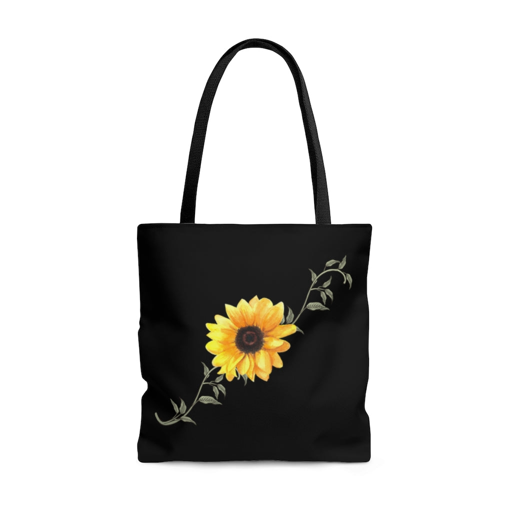 Sunflower Tote Bag / Floral Bag