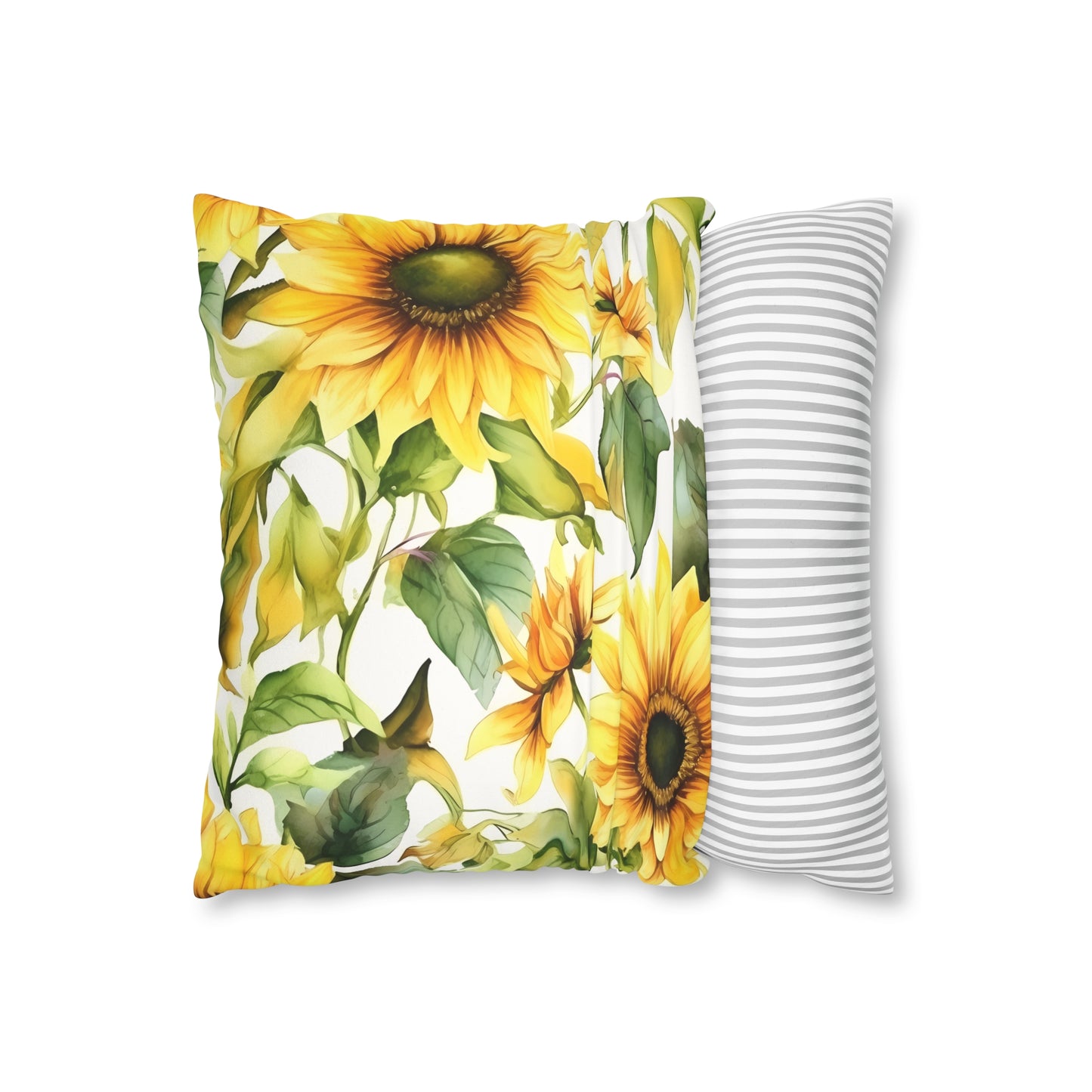 Sunflower Pillowcase / Summer Sunflower Decor