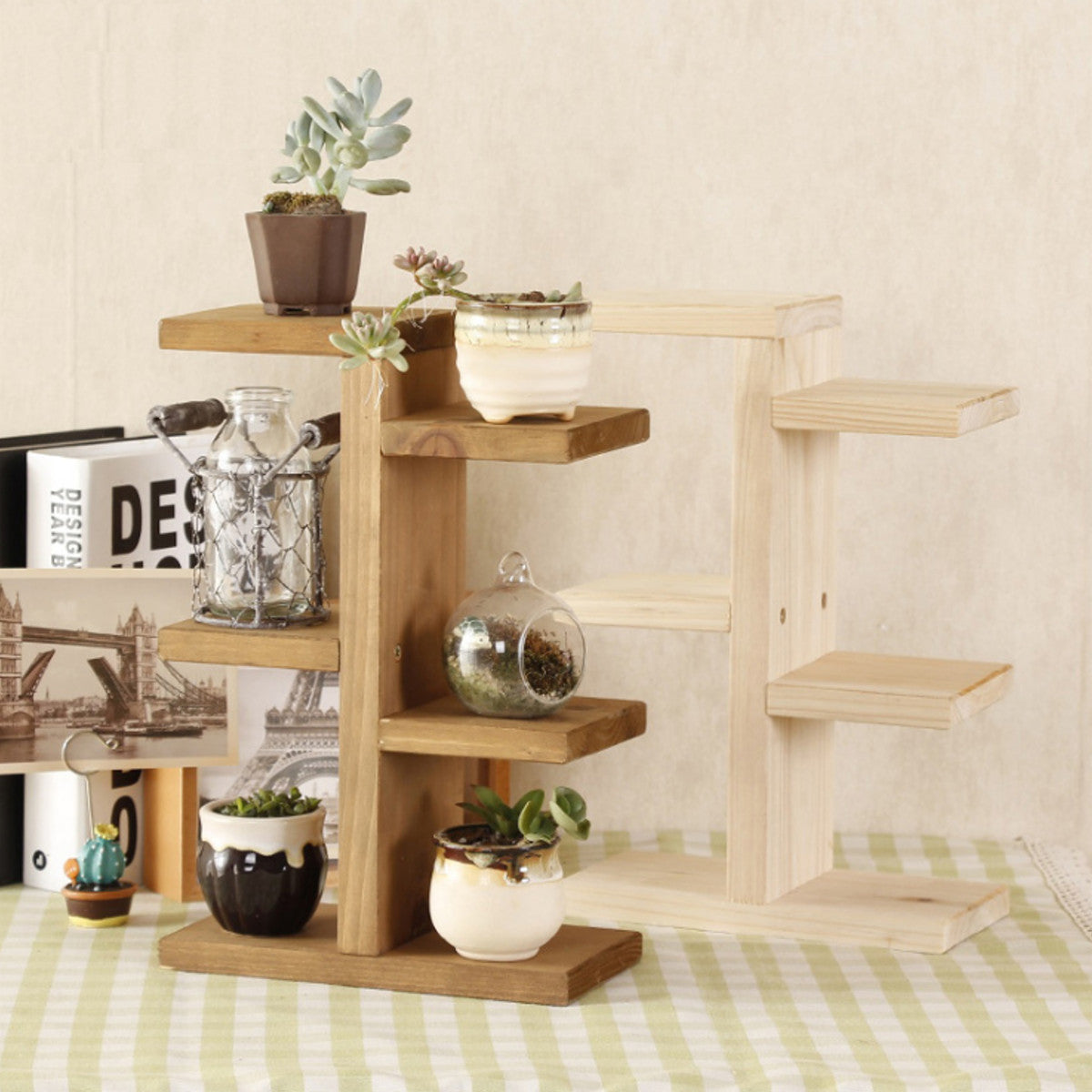 Farmhouse Tiered Shelf / Coffee Mug Shelf